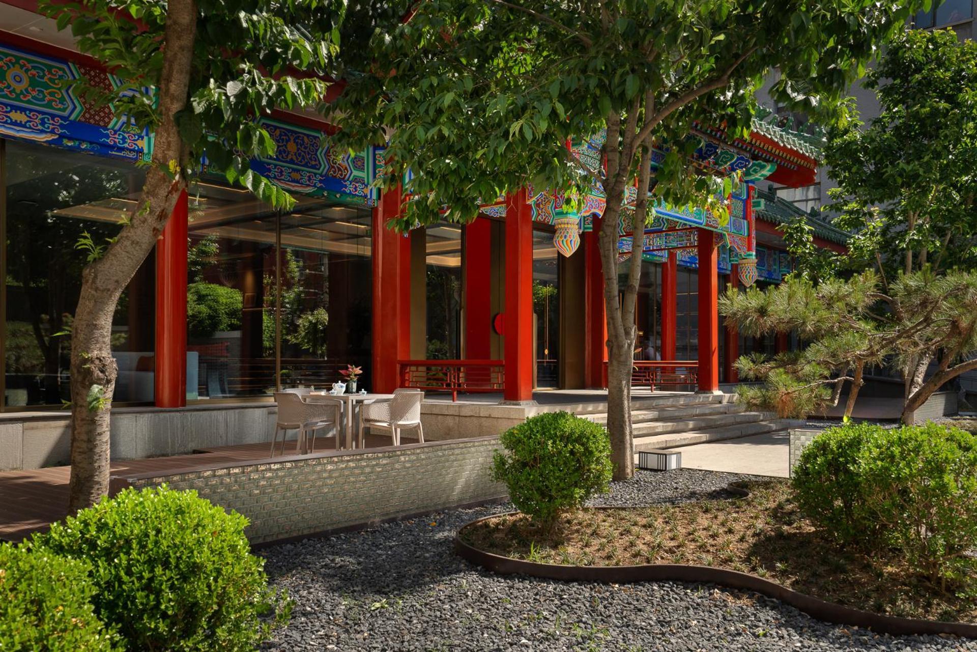 Ssaw Garden Hotel Peking Exterior foto